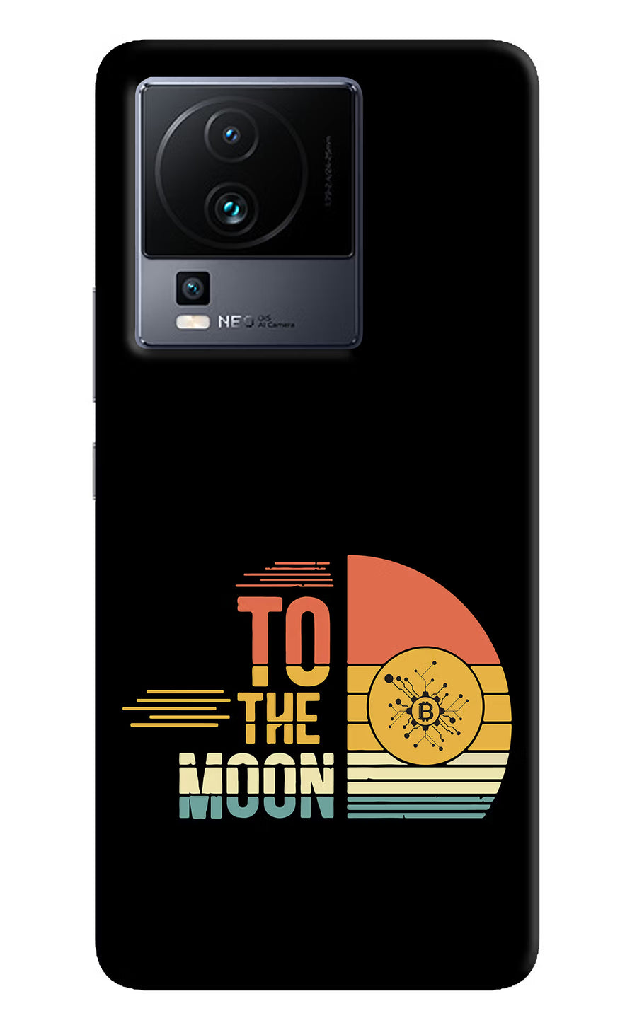 To the Moon iQOO Neo 7 Back Cover, Hard case
