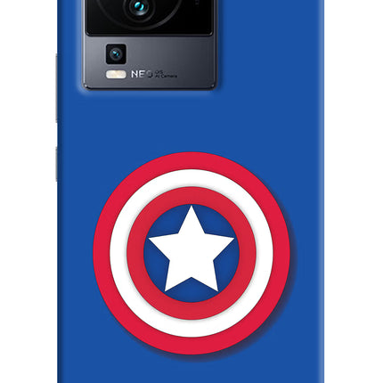 Shield iQOO Neo 7 Hard Case Back Cover by Casekaro