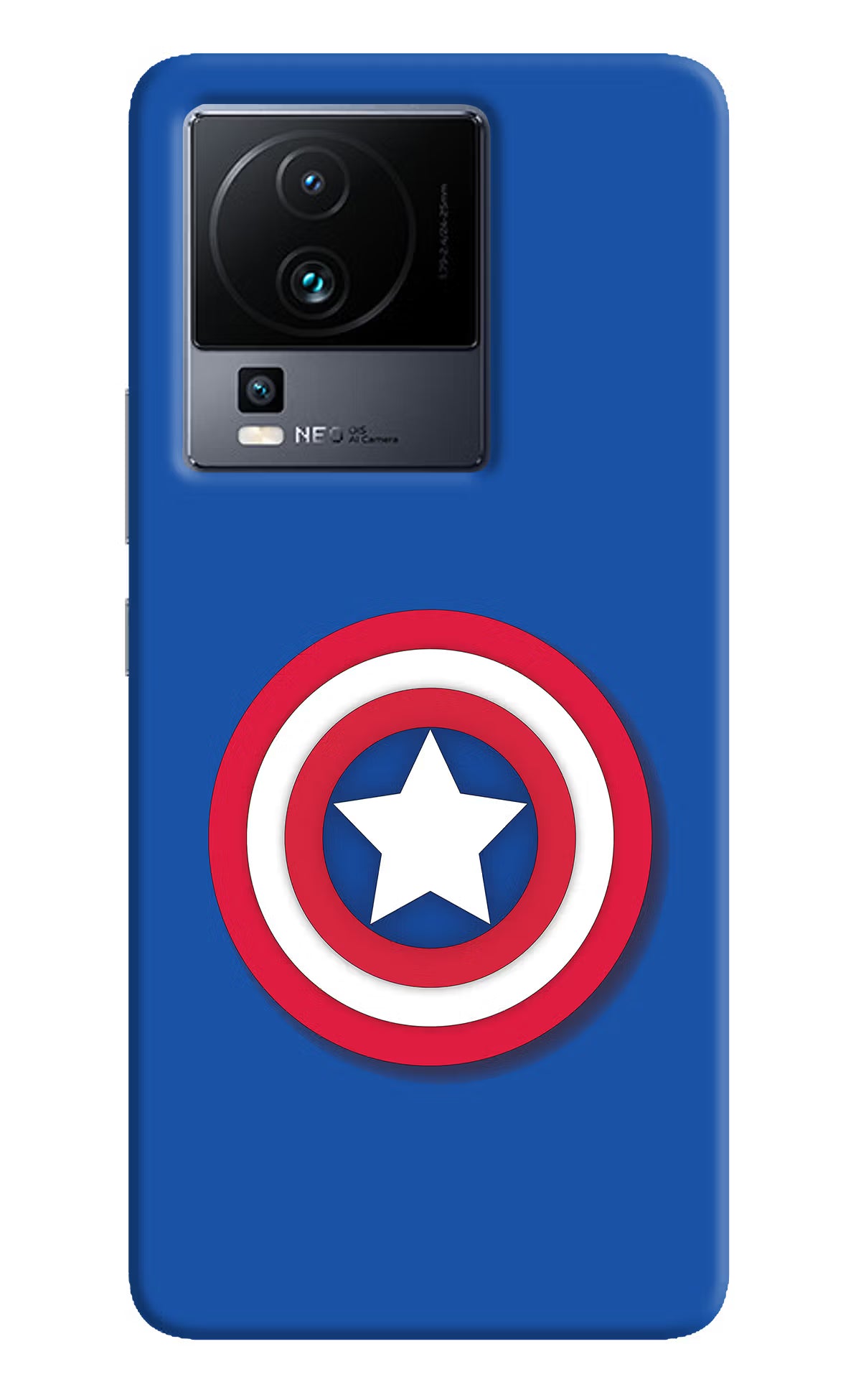 Shield iQOO Neo 7 Hard Case Back Cover by Casekaro