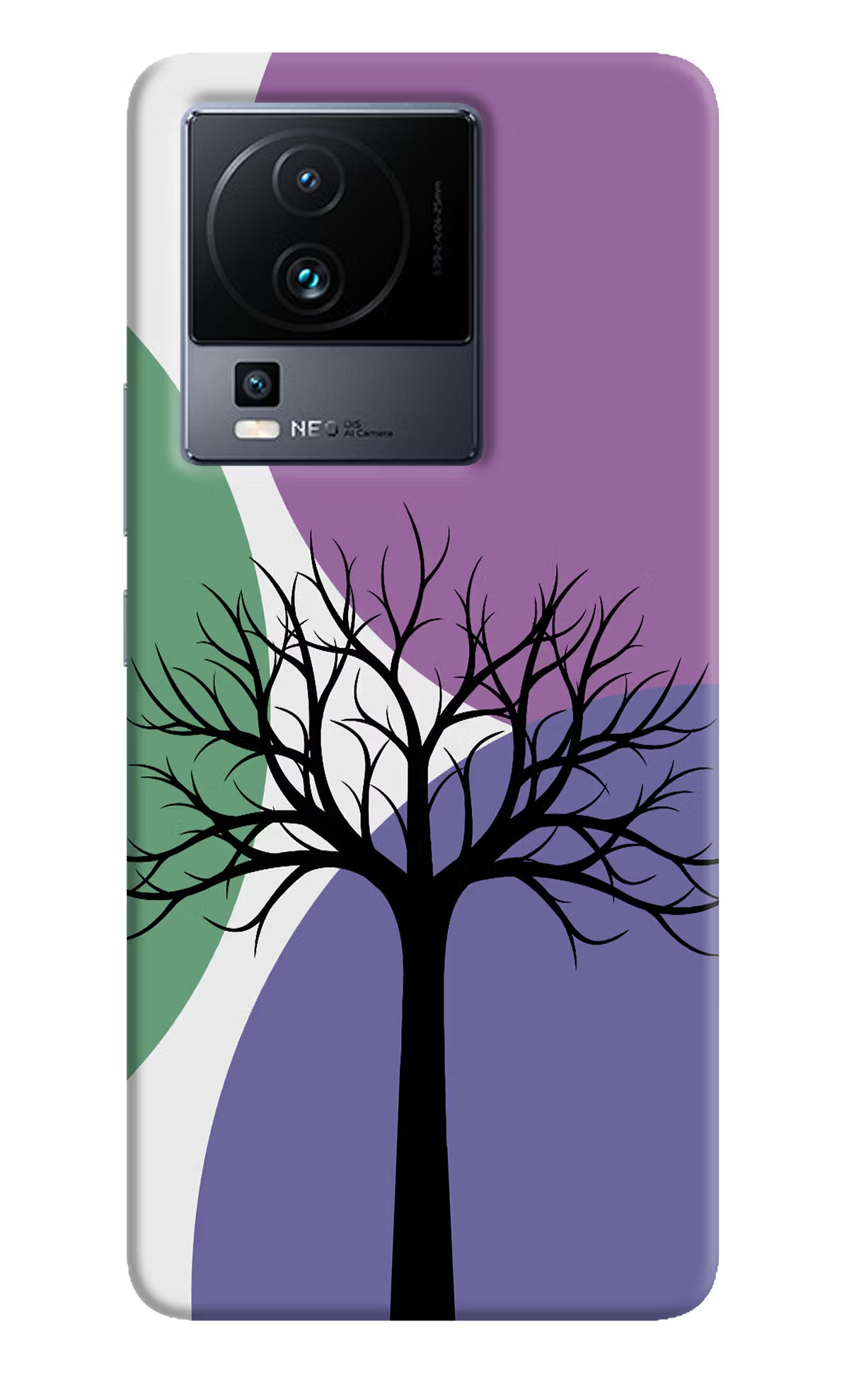 Tree Art iQOO Neo 7 Hard Case Back Cover by Casekaro