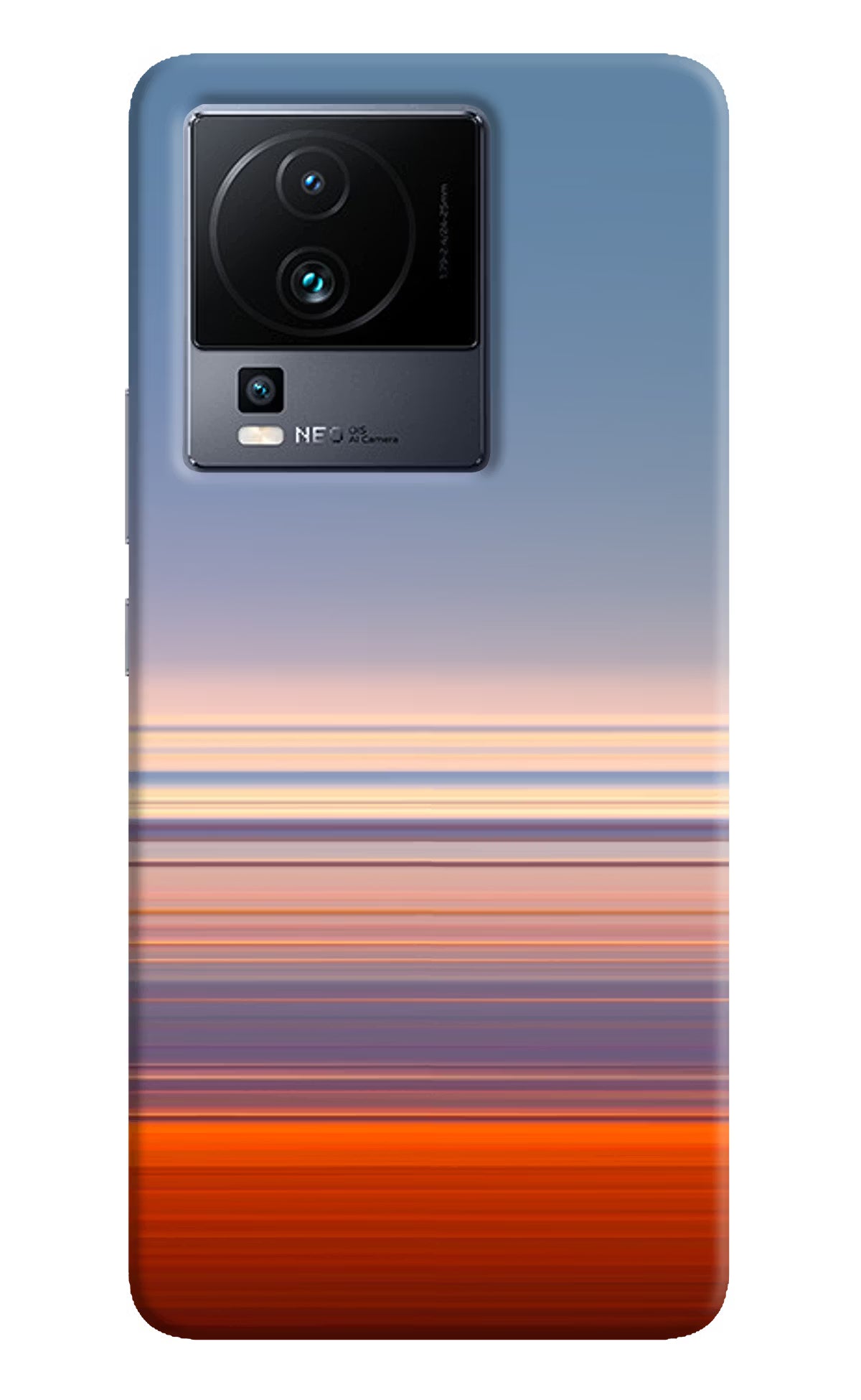 Morning Colors iQOO Neo 7 Hard Case Back Cover by Casekaro