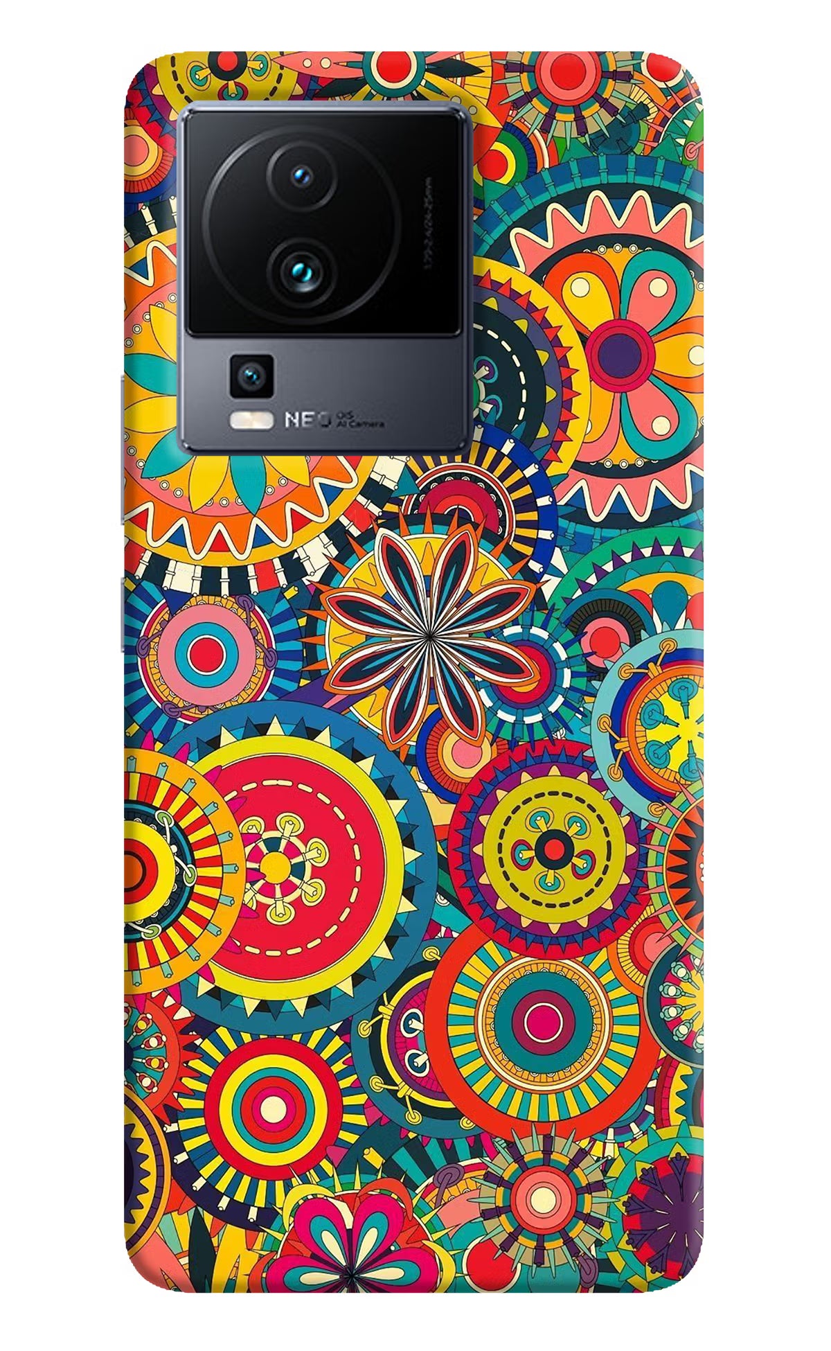 Gol Gol Art iQOO Neo 7 Hard Case Back Cover by Casekaro