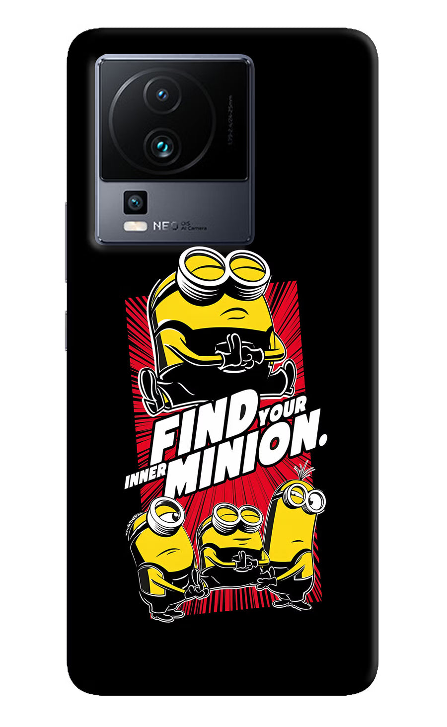 Find your inner Minion iQOO Neo 7 Back Cover, Hard case