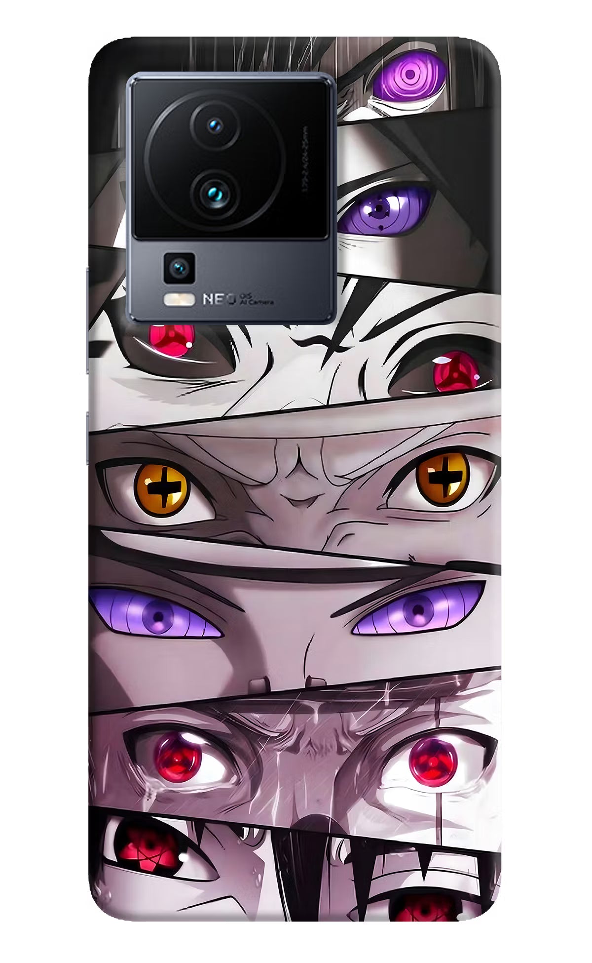 Naruto Anime iQOO Neo 7 Hard Case Back Cover by Casekaro