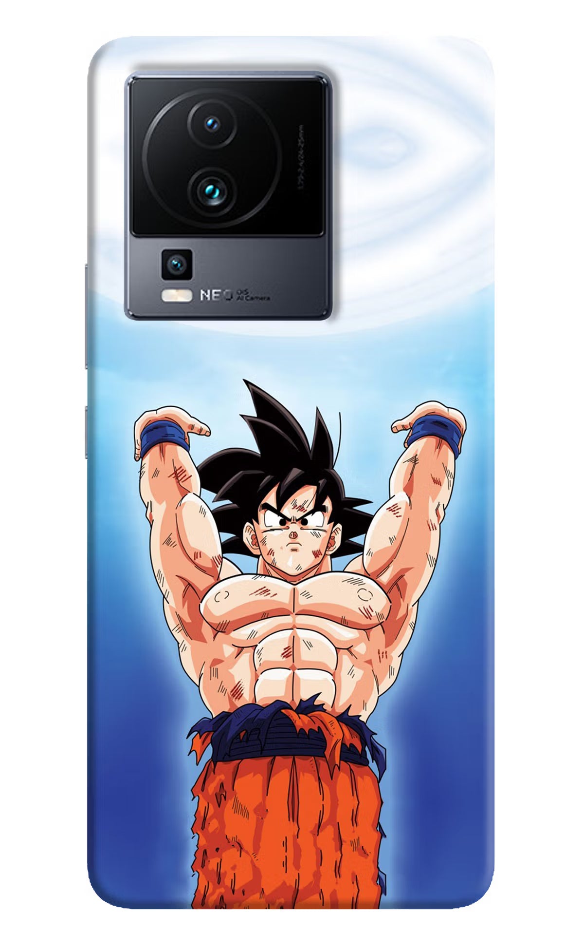 Goku Power iQOO Neo 7 Hard Case Back Cover by Casekaro