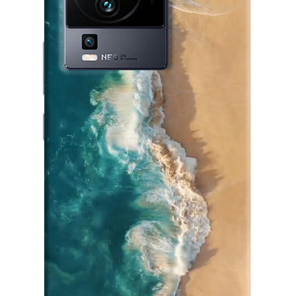 Ocean Beach iQOO Neo 7 Hard Case Back Cover by Casekaro