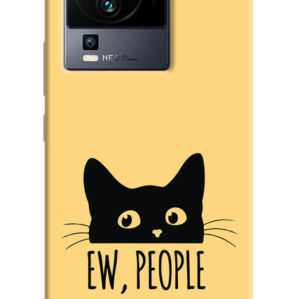 Ew People Catitude iQOO Neo 7 Hard Case Back Cover by Casekaro