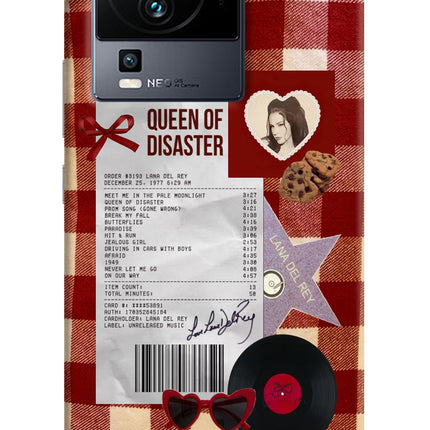Queen of Disaster iQOO Neo 7 Hard Case Back Cover by Casekaro