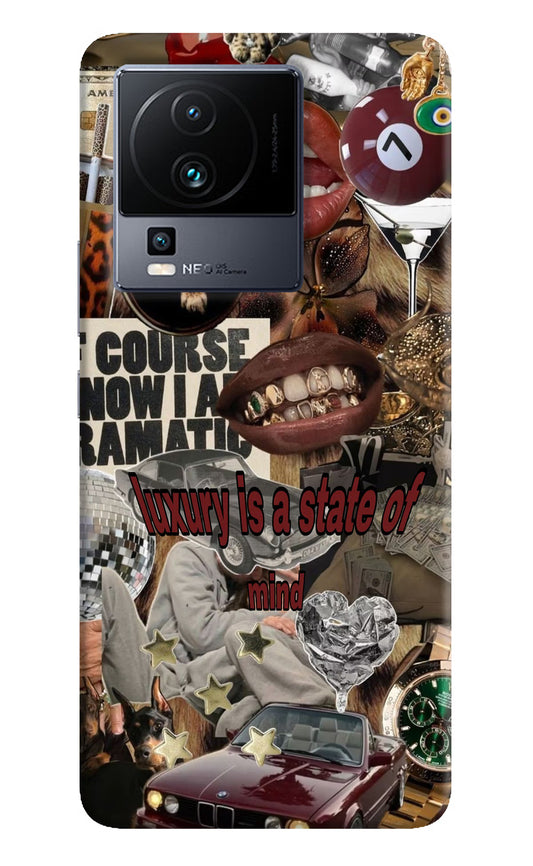 Luxury iQOO Neo 7 Hard Case Back Cover by Casekaro