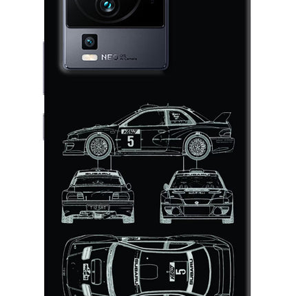 WRC'99 iQOO Neo 7 Hard Case Back Cover by Casekaro