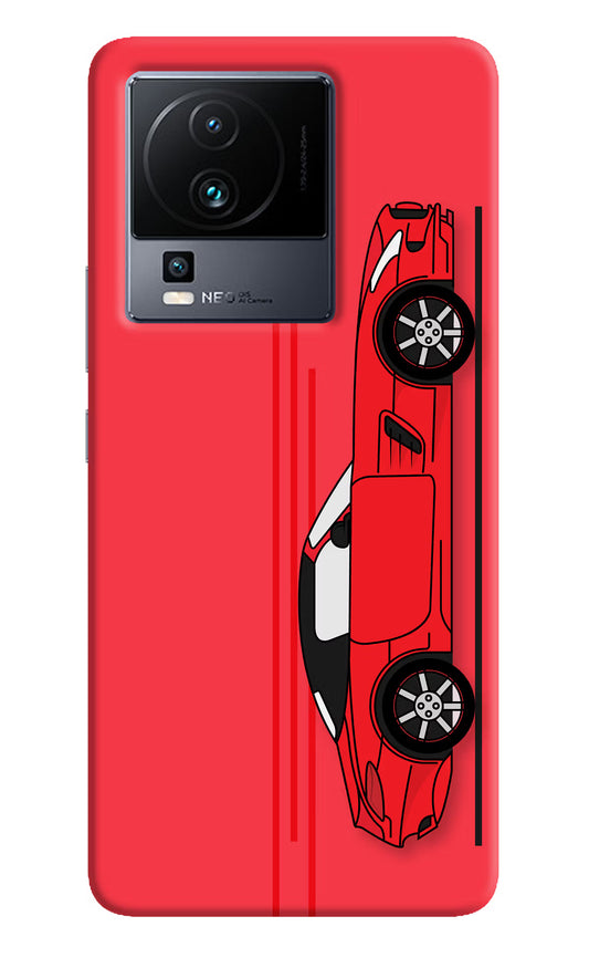 Red Velocity iQOO Neo 7 Hard Case Back Cover by Casekaro