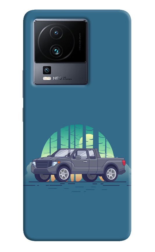 Retro Garage Vibe iQOO Neo 7 Hard Case Back Cover by Casekaro