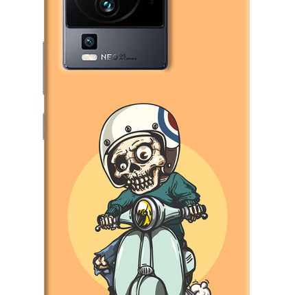 Undead Biker iQOO Neo 7 Hard Case Back Cover by Casekaro