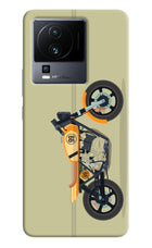 Vertical Speedster iQOO Neo 7 Hard Case Back Cover by Casekaro