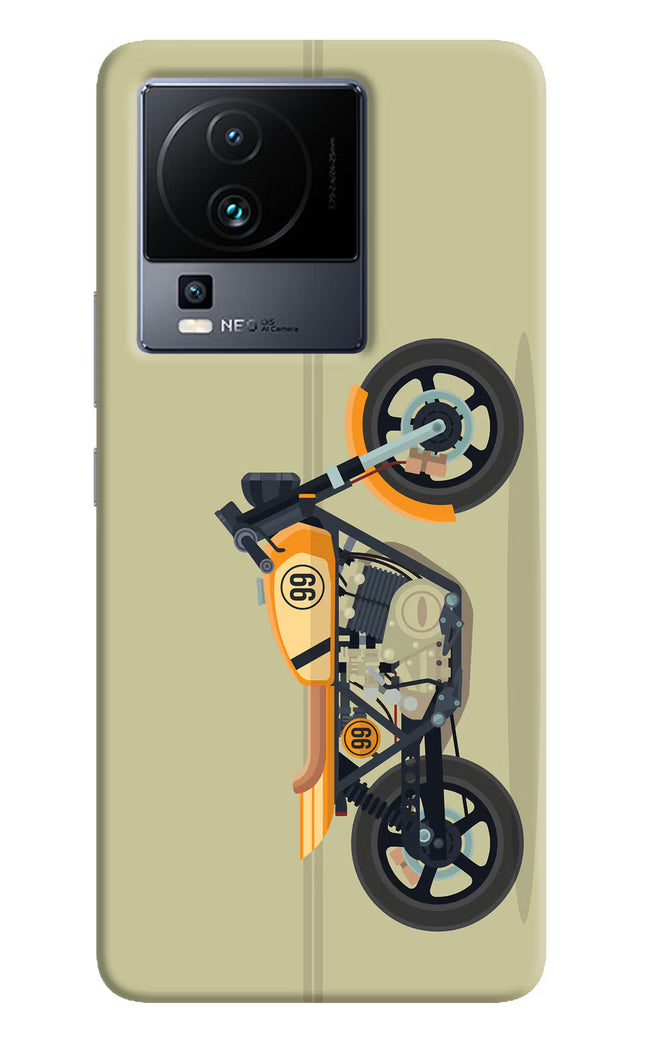Vertical Speedster iQOO Neo 7 Hard Case Back Cover by Casekaro