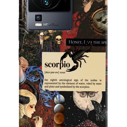Scorpio Zodiac iQOO Neo 7 Hard Case Back Cover by Casekaro