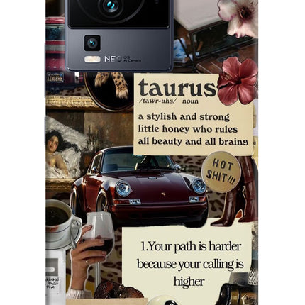 Taurus Zodiac iQOO Neo 7 Hard Case Back Cover by Casekaro