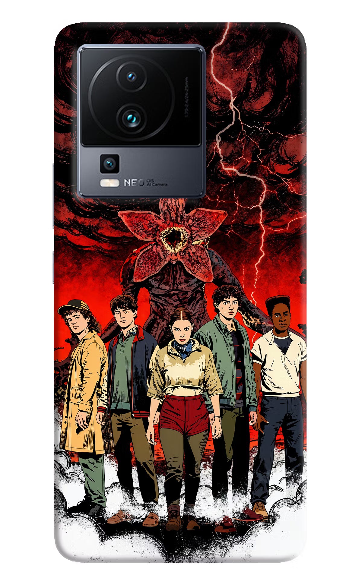 Ordinary Things Characters iQOO Neo 7 Hard Case Back Cover by Casekaro