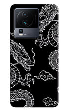 Twin Dragons iQOO Neo 7 Hard Case Back Cover by Casekaro