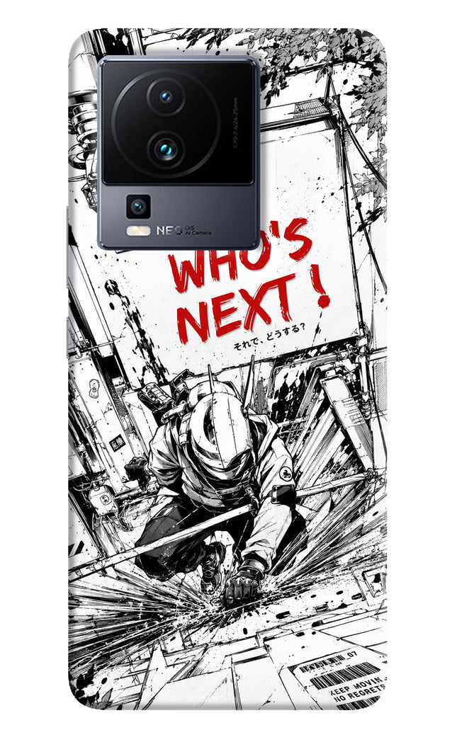 Who's Next iQOO Neo 7 Hard Case Back Cover by Casekaro