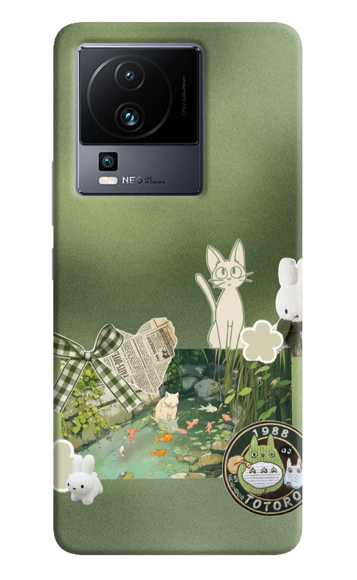 Aesthetic anime iQOO Neo 7 Back Cover