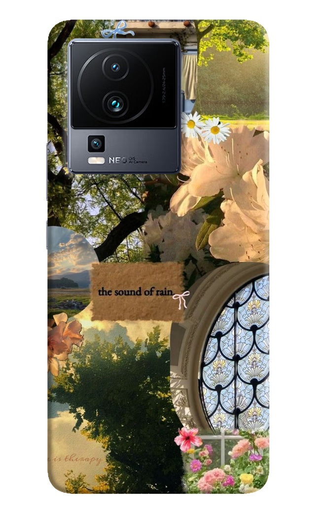 Rain iQOO Neo 7 Hard Case Back Cover by Casekaro