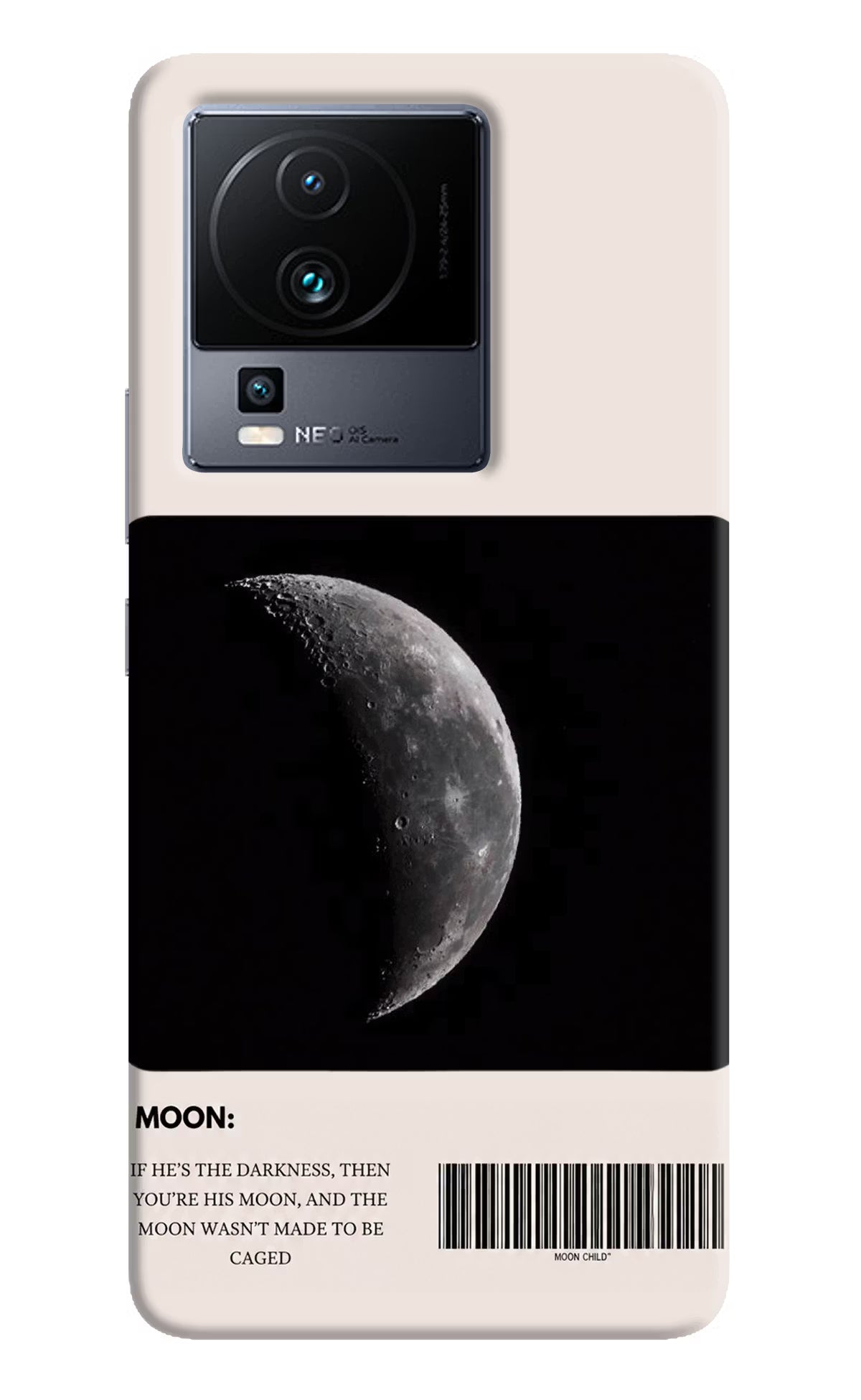 Moon Phase iQOO Neo 7 Back Cover