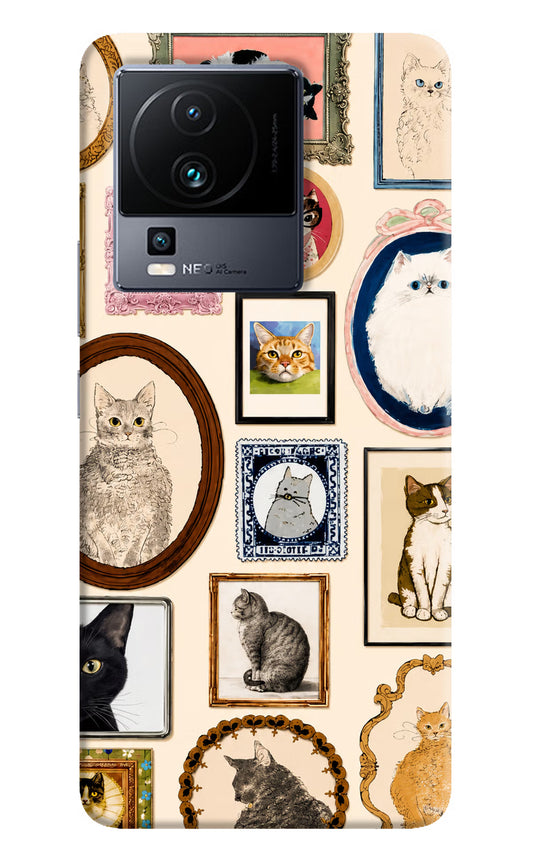 Mirror Cats iQOO Neo 7 Hard Case Back Cover by Casekaro