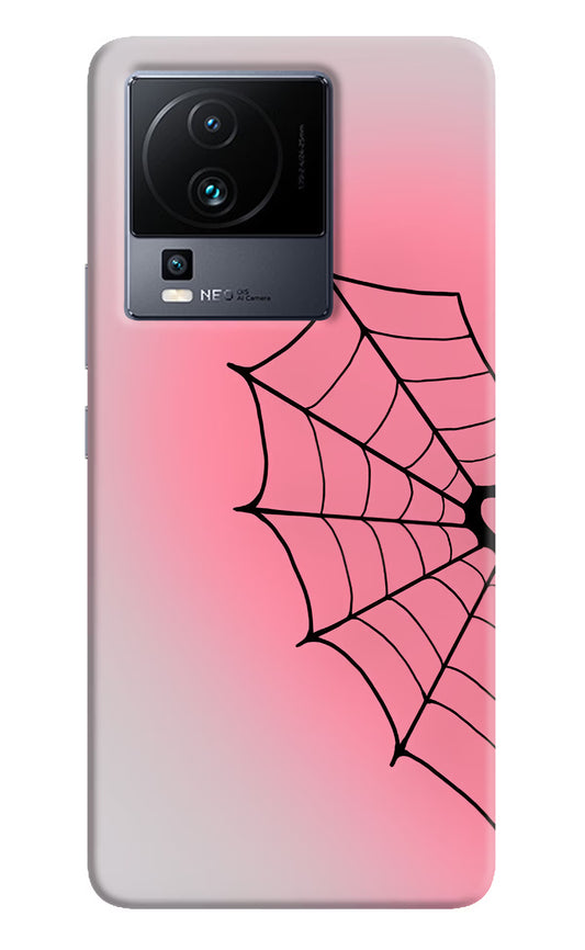 Pink Web iQOO Neo 7 Hard Case Back Cover by Casekaro