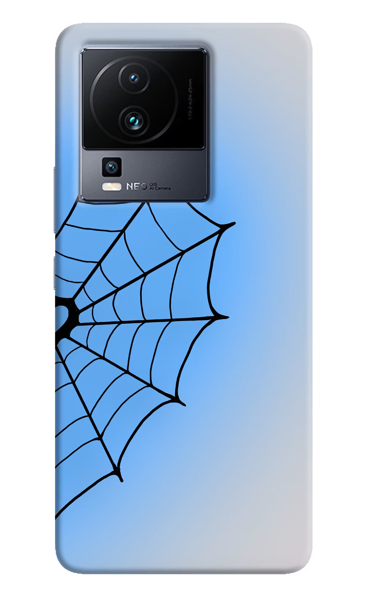 Blue Web iQOO Neo 7 Back Cover