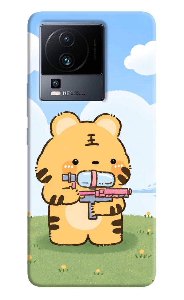 Tiger Treat iQOO Neo 7 Hard Case Back Cover by Casekaro