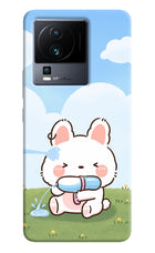 Bunny Treat iQOO Neo 7 Hard Case Back Cover by Casekaro
