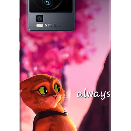 Always Cat iQOO Neo 7 Hard Case Back Cover by Casekaro