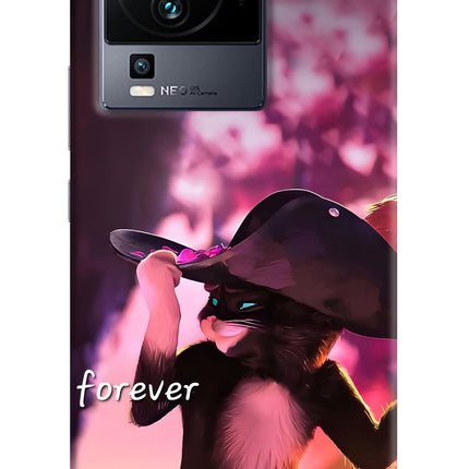 Forever Cat iQOO Neo 7 Hard Case Back Cover by Casekaro