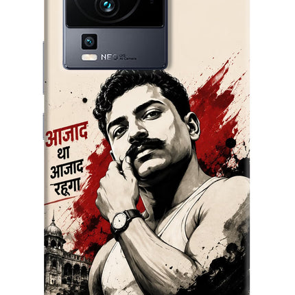 Chandrashekhar Azad Fearless iQOO Neo 7 Hard Case Back Cover by Casekaro