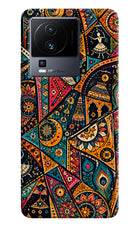 Folk Print iQOO Neo 7 Hard Case Back Cover by Casekaro