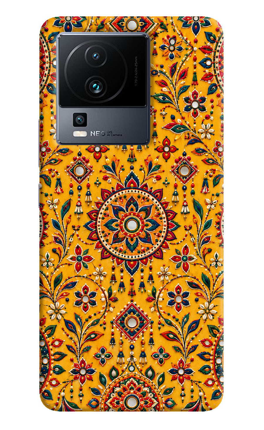 Sunlit Aura iQOO Neo 7 Back Cover, Hard case