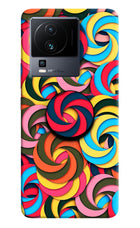 Spiral Pattern iQOO Neo 7 Pop Case by Casekaro