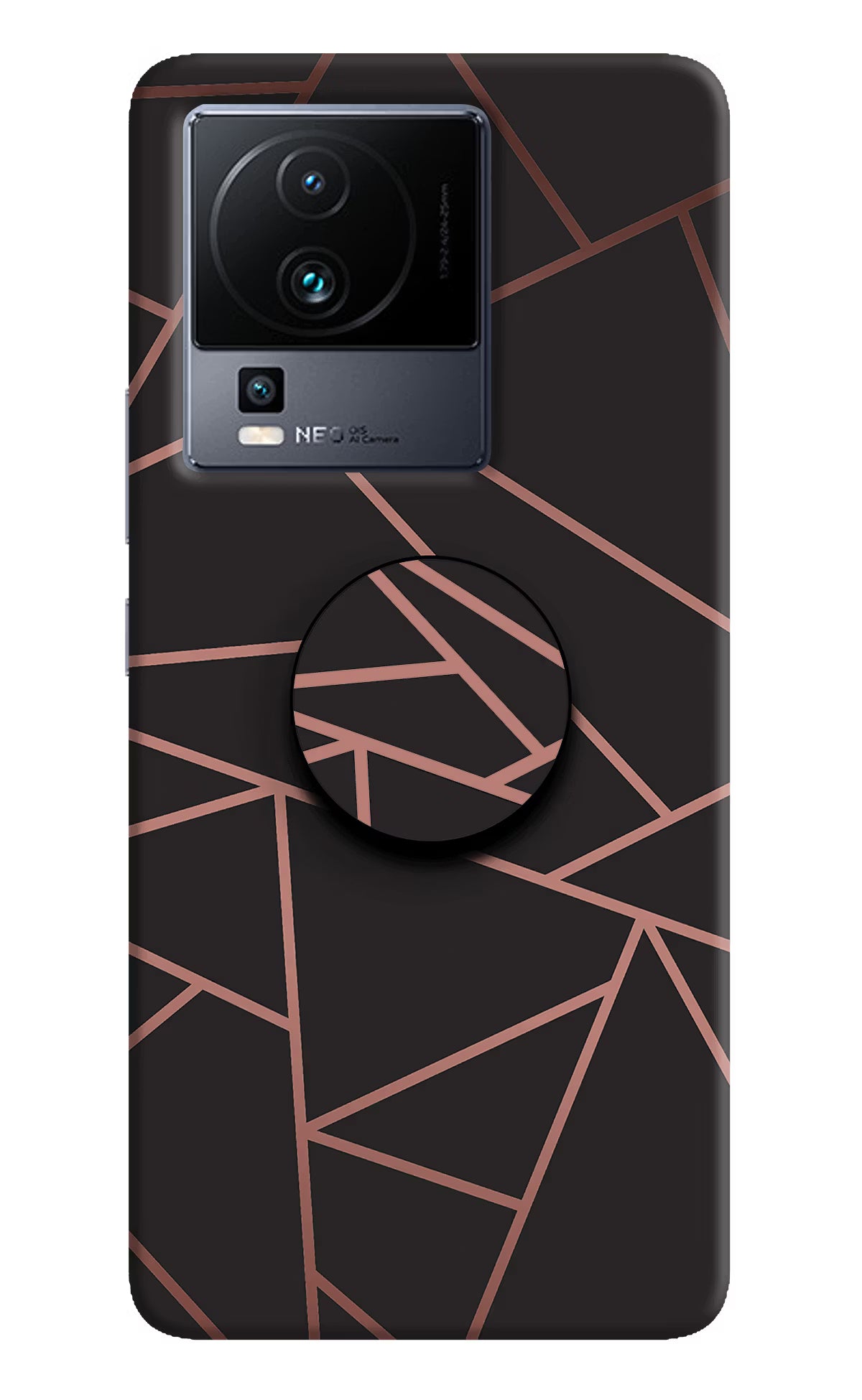 Geometric Pattern iQOO Neo 7 Pop Case by Casekaro