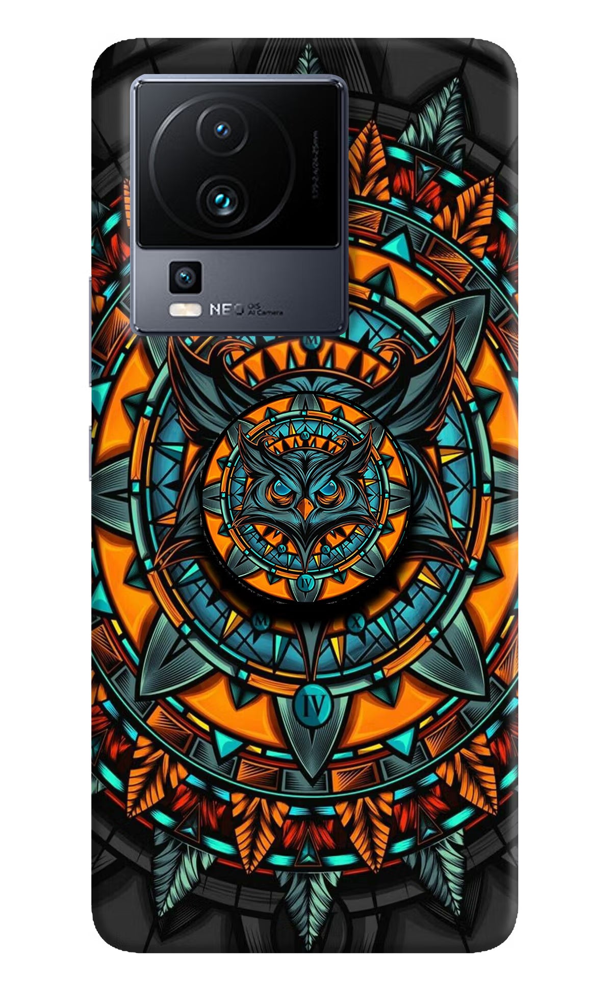 Angry Owl iQOO Neo 7 Pop Case by Casekaro