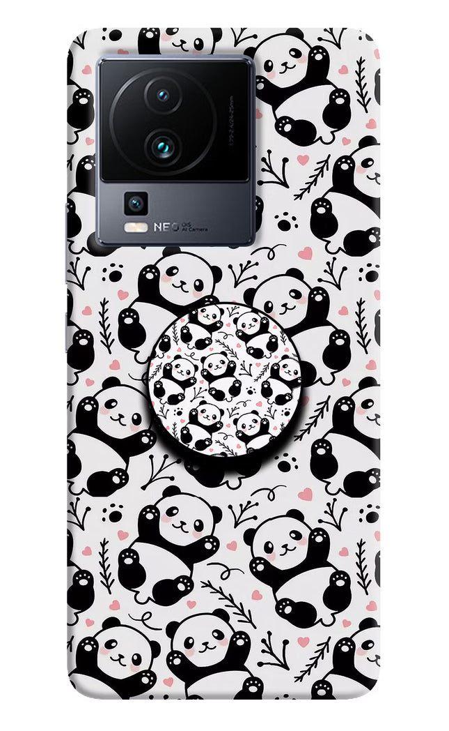 Cute Panda iQOO Neo 7 Pop Case by Casekaro