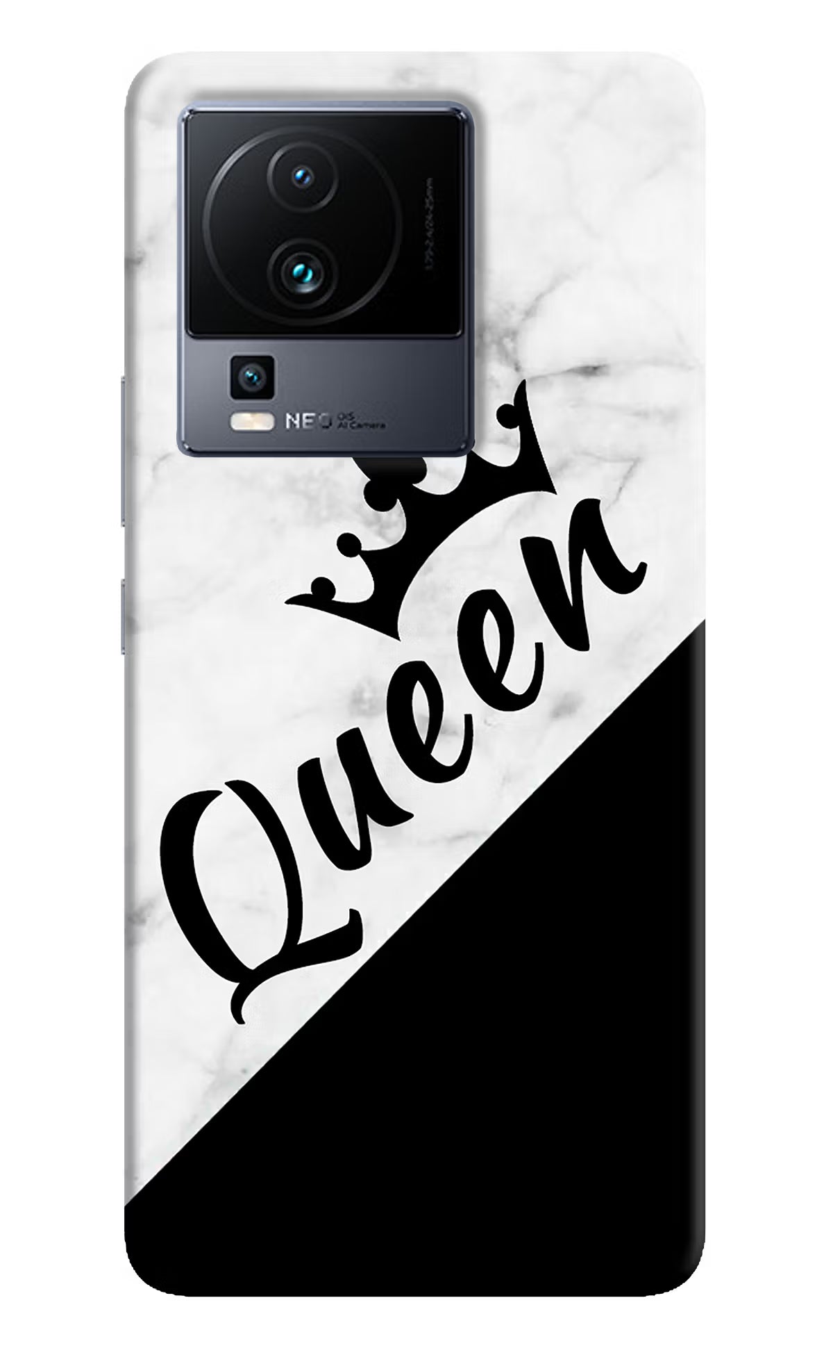 Queen iQOO Neo 7 Pro Hard Case Back Cover by Casekaro