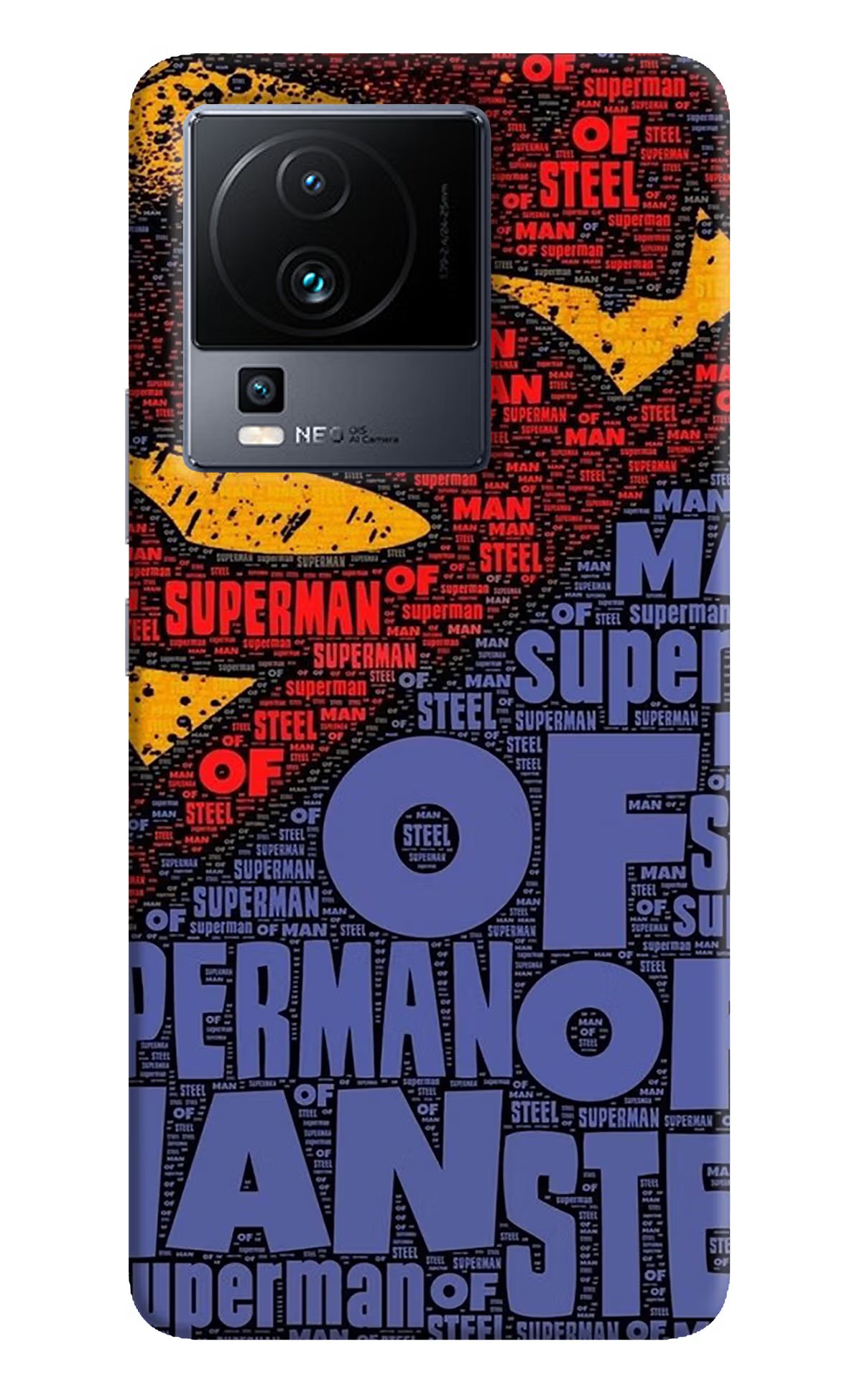 Superman iQOO Neo 7 Pro Hard Case Back Cover by Casekaro