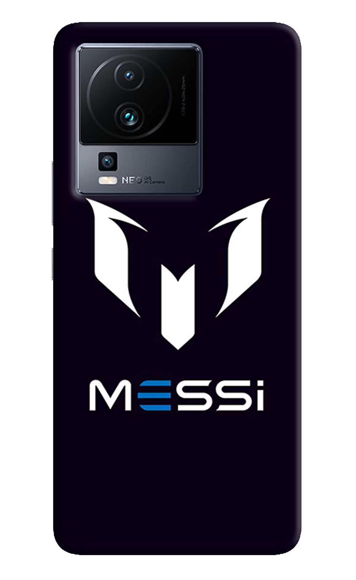 Messi Logo iQOO Neo 7 Pro Hard Case Back Cover by Casekaro