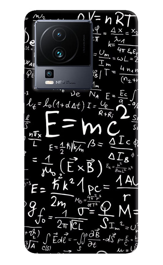 Physics Formula iQOO Neo 7 Pro Hard Case Back Cover by Casekaro