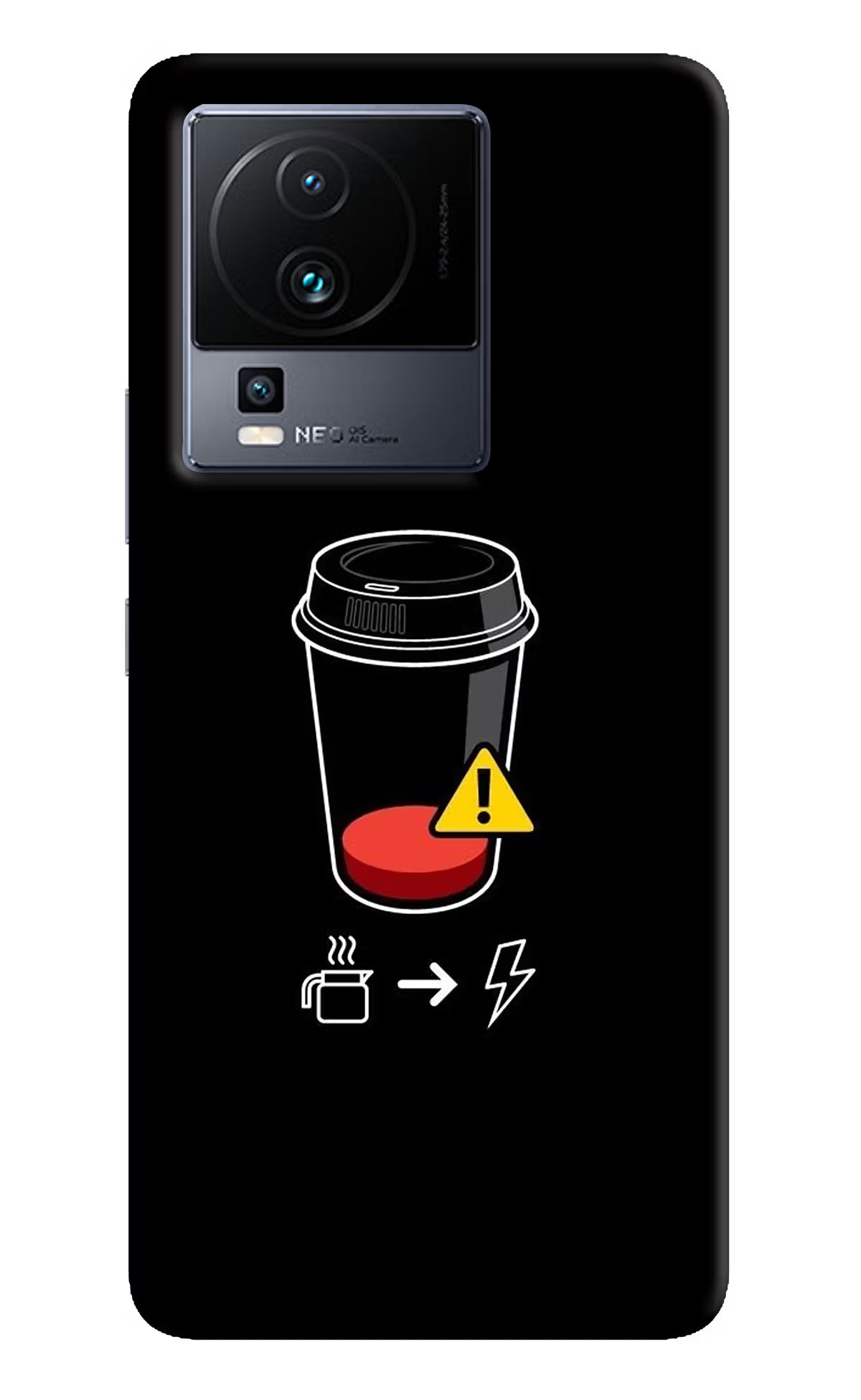 Coffee iQOO Neo 7 Pro Hard Case Back Cover by Casekaro