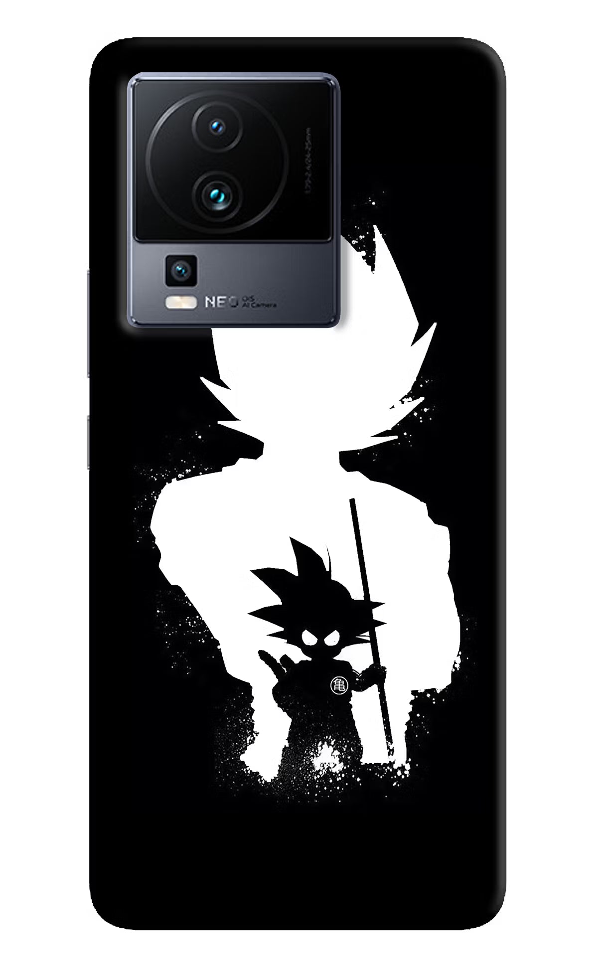 Goku Shadow iQOO Neo 7 Pro Hard Case Back Cover by Casekaro