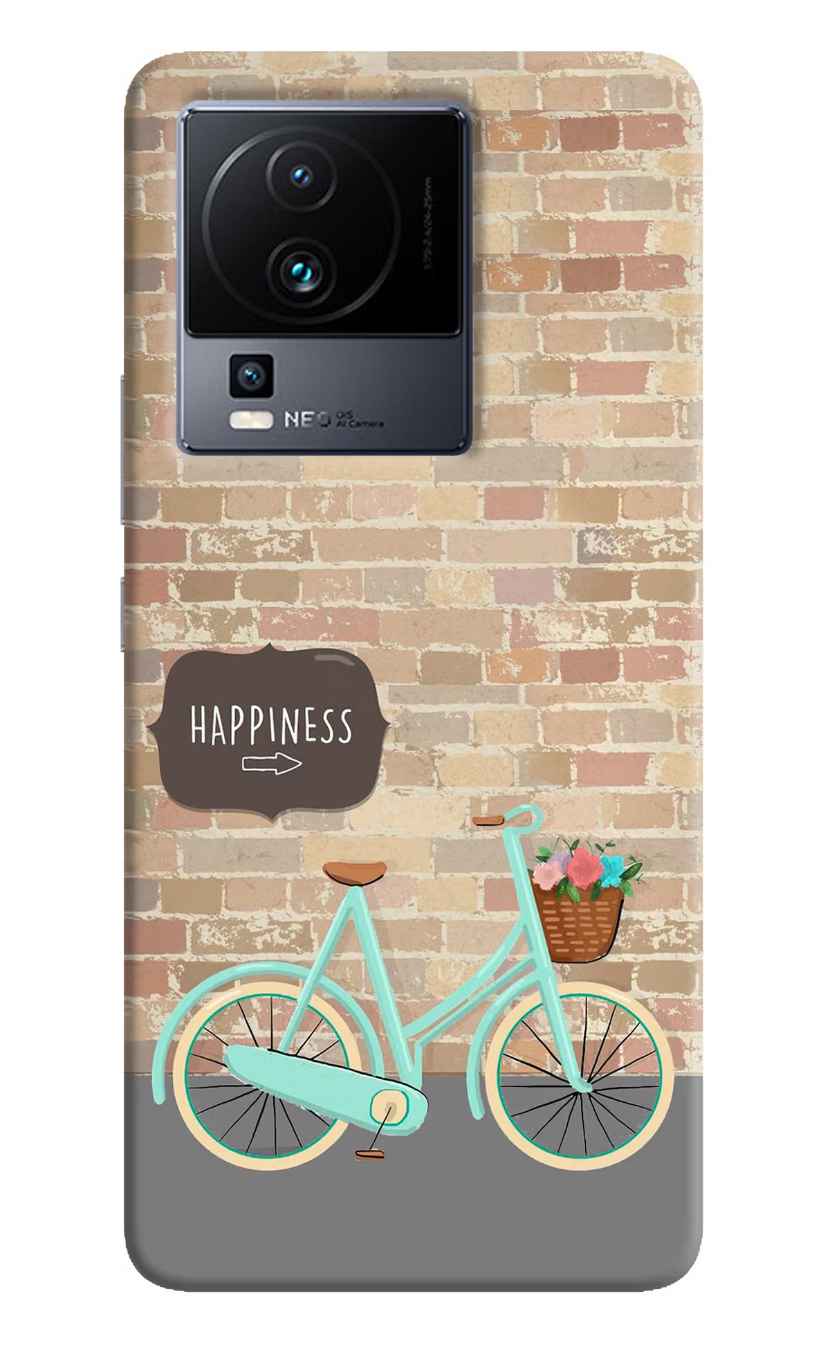 Happiness Artwork iQOO Neo 7 Pro Hard Case Back Cover by Casekaro