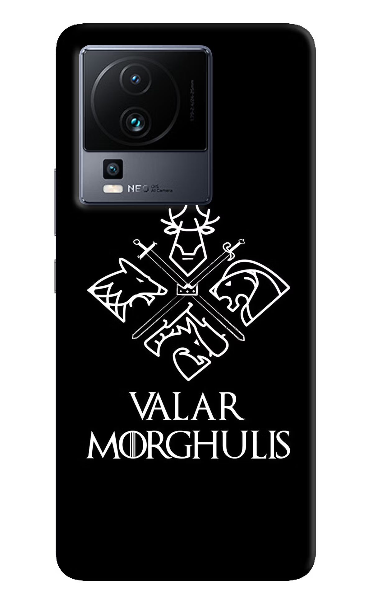 Valar Morghulis | Game Of Thrones iQOO Neo 7 Pro Hard Case Back Cover by Casekaro