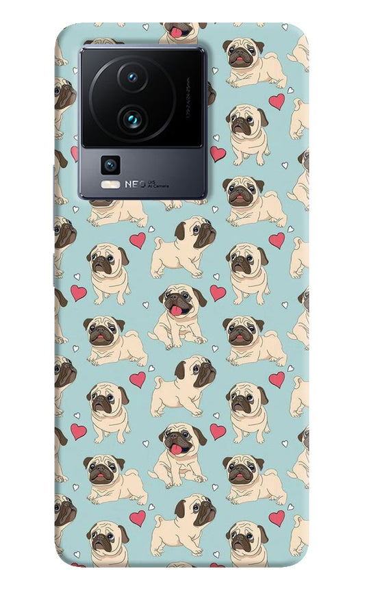 Pug Dog iQOO Neo 7 Pro Hard Case Back Cover by Casekaro